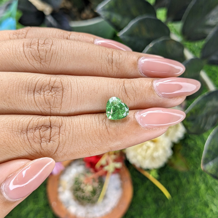 2.73 Ct. Tsavorite Garnet from Tanzania