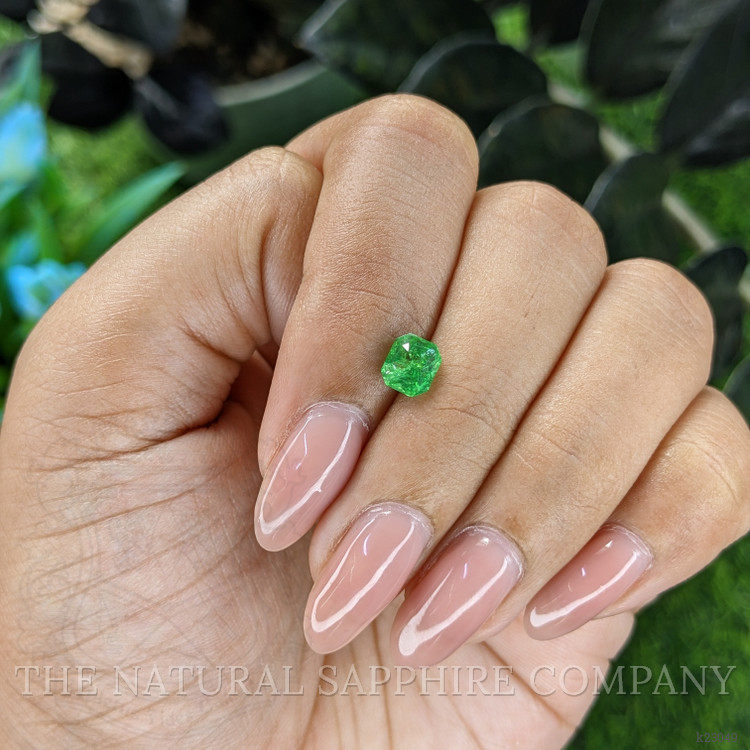 1.09 Ct. Tsavorite Garnet from Tanzania