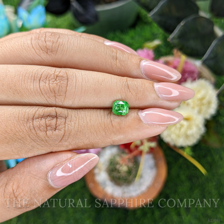 1.09 Ct. Tsavorite Garnet from Tanzania