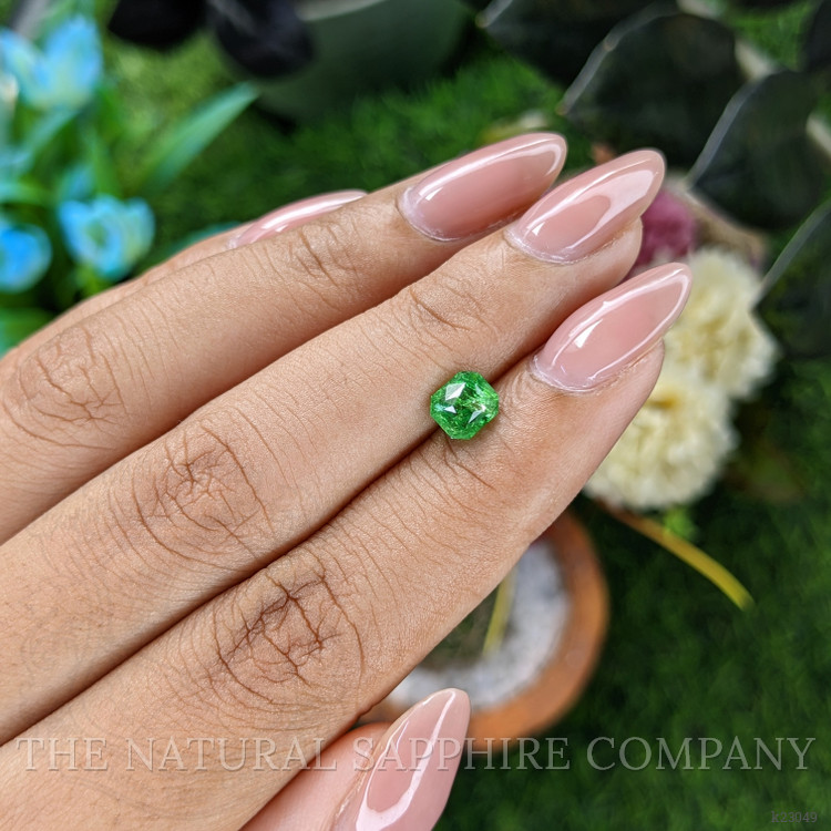 1.09 Ct. Tsavorite Garnet from Tanzania