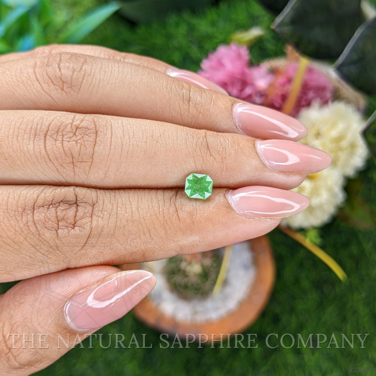 0.87 Ct. Tsavorite Garnet from Tanzania