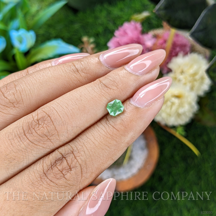 0.87 Ct. Tsavorite Garnet from Tanzania