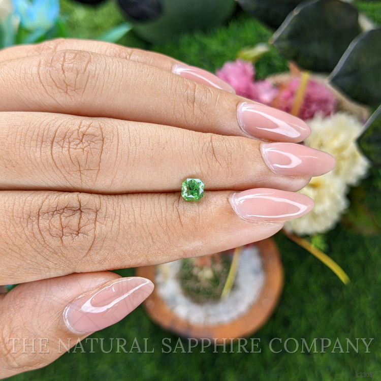 0.63 Ct. Tsavorite Garnet from Tanzania