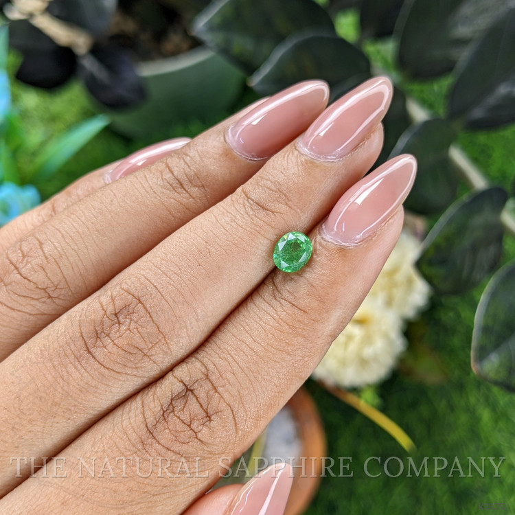 0.90 Ct. Tsavorite Garnet from Tanzania