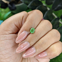 0.90 Ct. Tsavorite Garnet from Tanzania Life Style