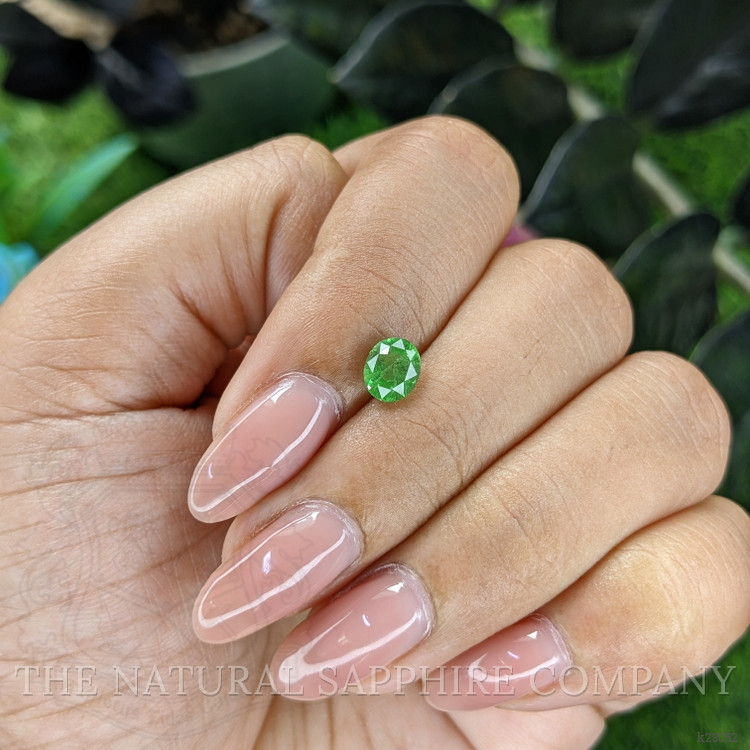 0.90 Ct. Tsavorite Garnet from Tanzania