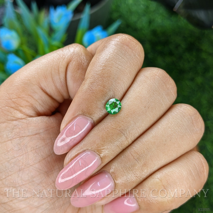 0.68 Ct. Tsavorite Garnet from Tanzania