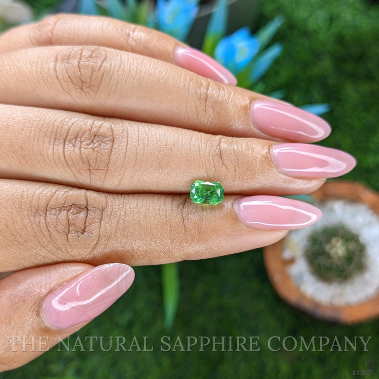 1.25 Ct. Tsavorite Garnet from Tanzania