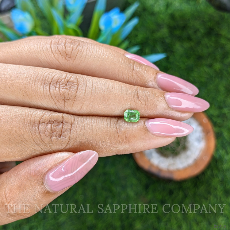 0.64 Ct. Tsavorite Garnet from Tanzania