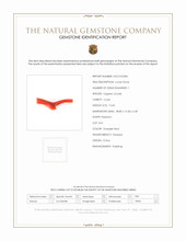 10.60 Ct. Salmon (Orangish Red) Coral from China Scan Report