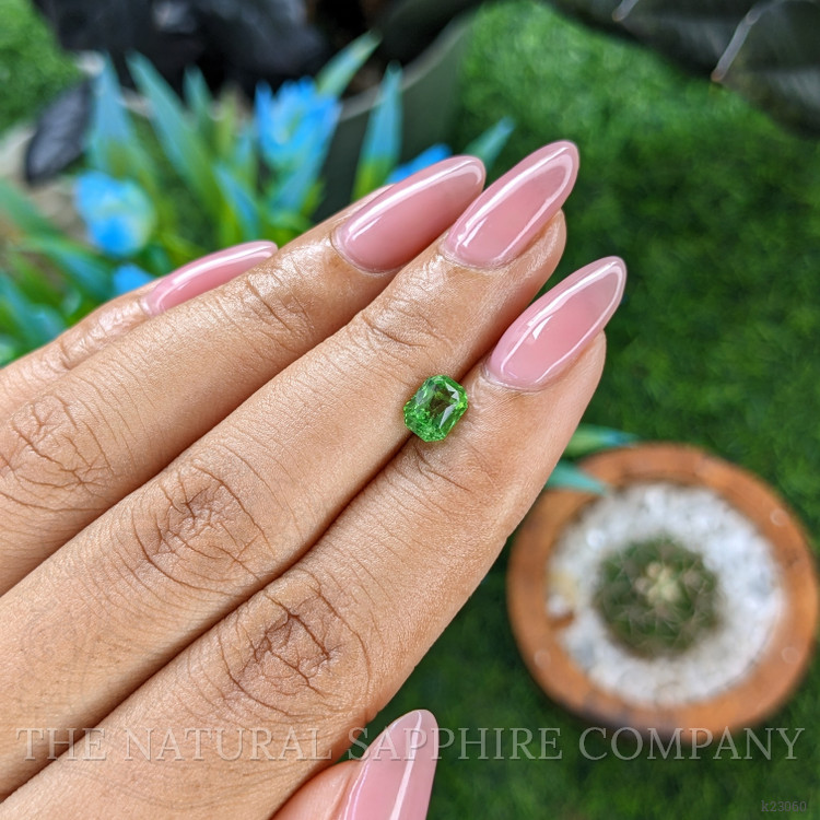 1.01 Ct. Tsavorite Garnet from Tanzania