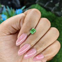 1.11 Ct. Tsavorite Garnet from Tanzania Life Style