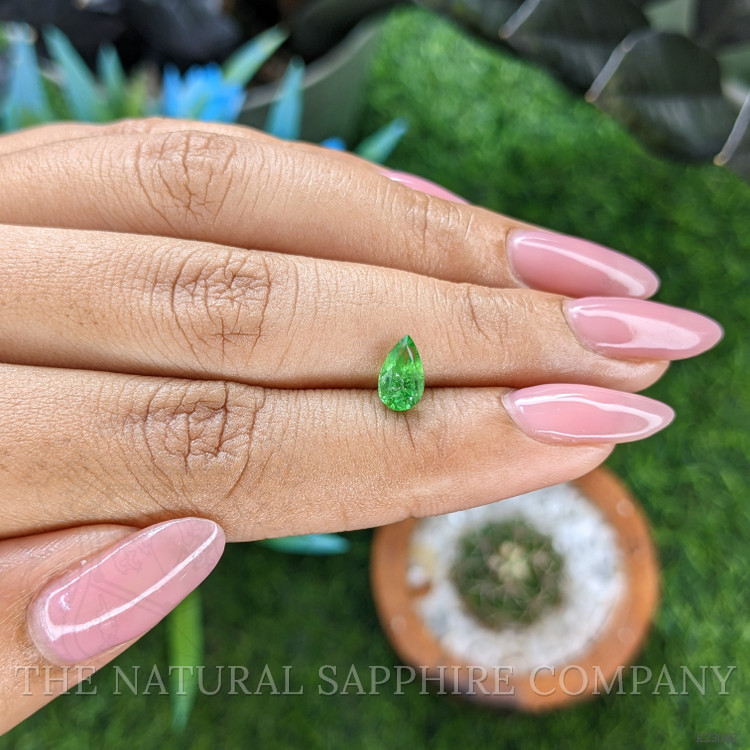 1.02 Ct. Tsavorite Garnet from Tanzania