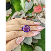 12.04 Ct. Amethyst from Ceylon (Sri Lanka) Life Style