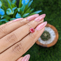 1.01 Ct. Pink Spinel from Ceylon (Sri Lanka) Life Style
