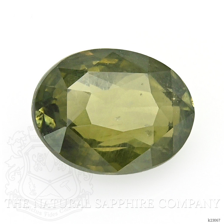 2.54 Ct. Yellowish Green Chrysoberyl from Ceylon (Sri Lanka)