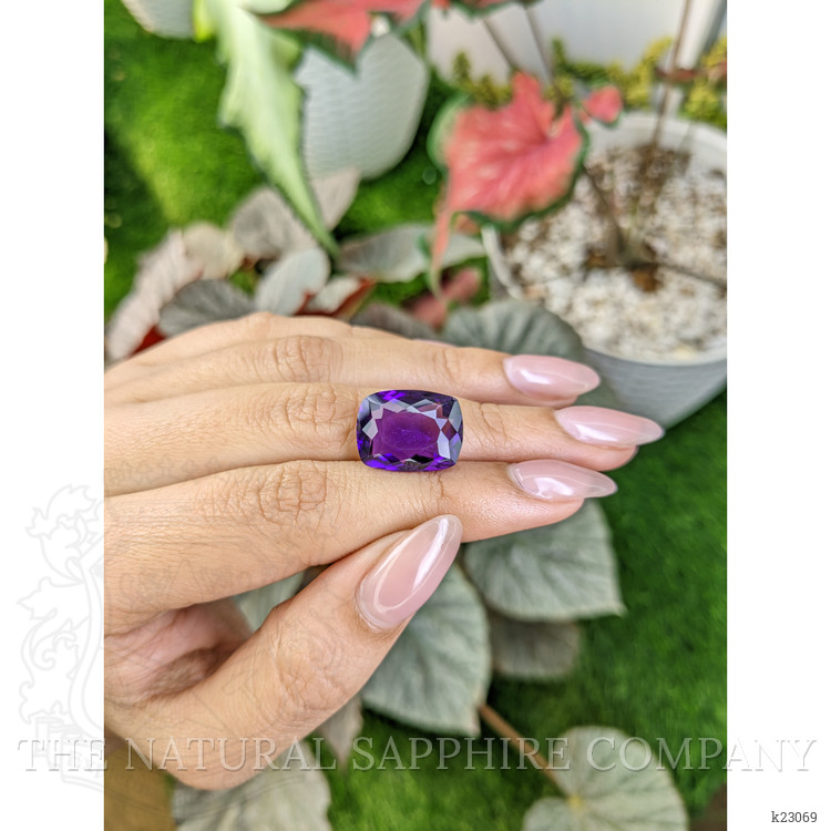 10.68 Ct. Amethyst from Ceylon (Sri Lanka)