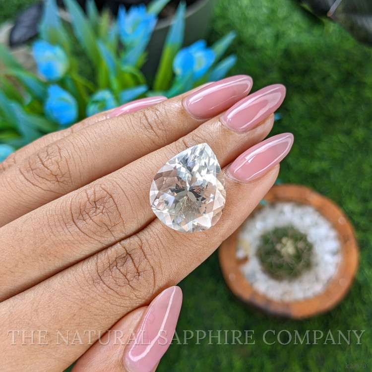 18.27 Ct. White Quartz
