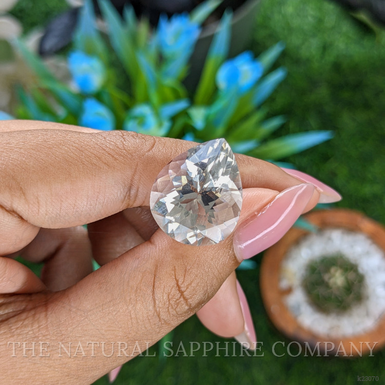 18.27 Ct. White Quartz