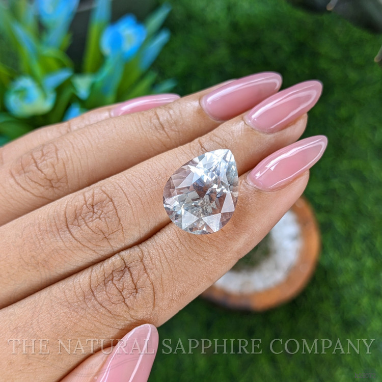 12.76 Ct. White Quartz