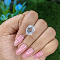 4.97 Ct. White Quartz Life Style