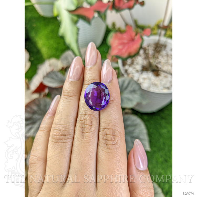 14.25 Ct. Amethyst from Ceylon (Sri Lanka)