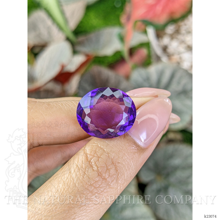 14.25 Ct. Amethyst from Ceylon (Sri Lanka)