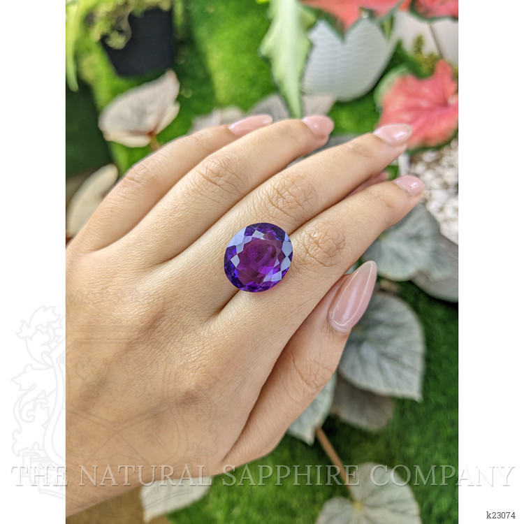 14.25 Ct. Amethyst from Ceylon (Sri Lanka)