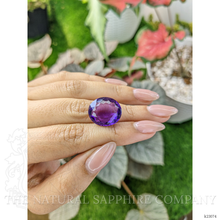 14.25 Ct. Amethyst from Ceylon (Sri Lanka)