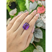 11.88 Ct. Amethyst from Ceylon (Sri Lanka) Life Style