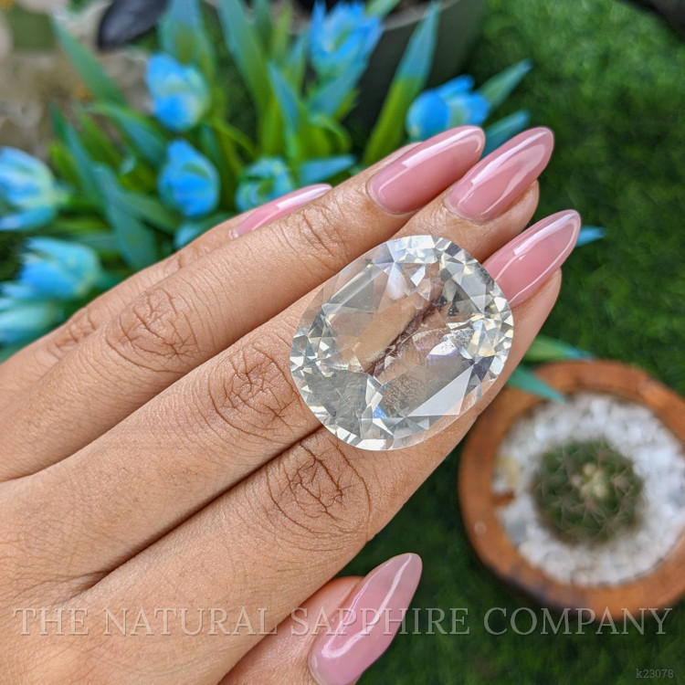 50.95 Ct. White Quartz