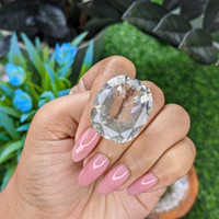 50.95 Ct. White Quartz Life Style