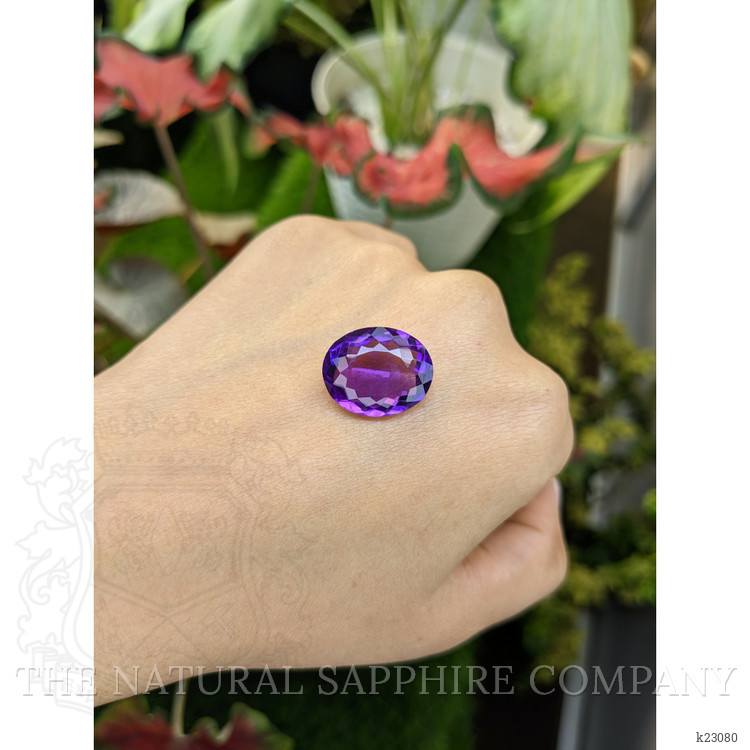 12.36 Ct. Amethyst from Ceylon (Sri Lanka)