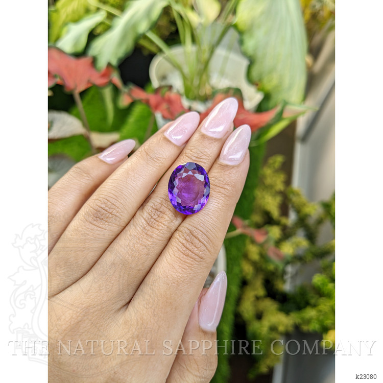 12.36 Ct. Amethyst from Ceylon (Sri Lanka)