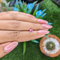 0.37 Ct. Pink Spinel from Ceylon (Sri Lanka) Life Style