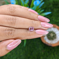 0.94 Ct. Pink Spinel from Ceylon (Sri Lanka) Life Style