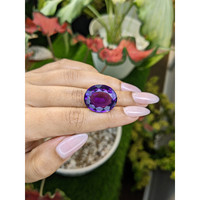 22.47 Ct. Amethyst from Ceylon (Sri Lanka) Life Style