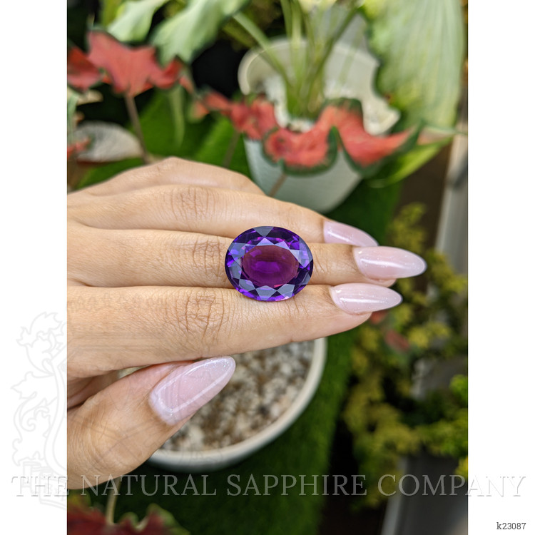 22.47 Ct. Amethyst from Ceylon (Sri Lanka)