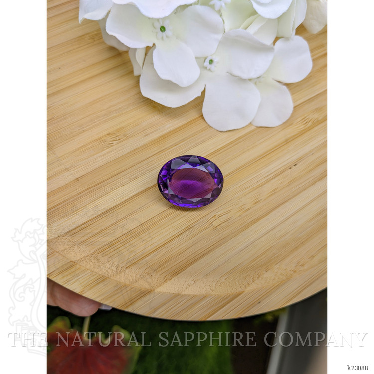 30.47 Ct. Amethyst from Ceylon (Sri Lanka)