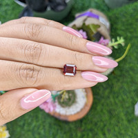 2.21 Ct. Red Garnet from Ceylon (Sri Lanka) Life Style