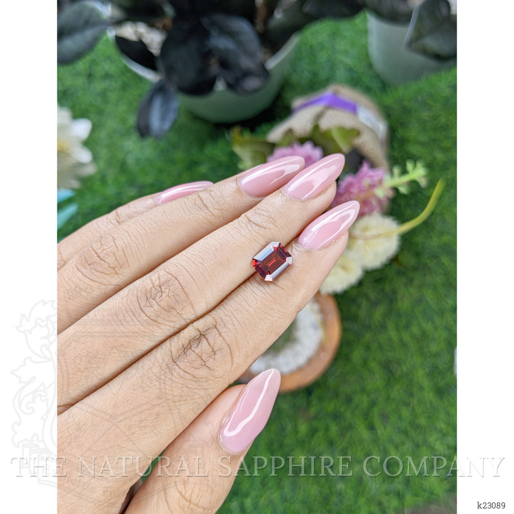 2.21 Ct. Red Garnet from Ceylon (Sri Lanka)