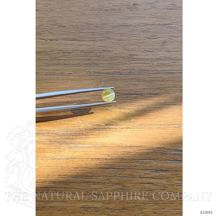 2.53 Ct. Greenish Yellow Chrysoberyl from Ceylon (Sri Lanka)