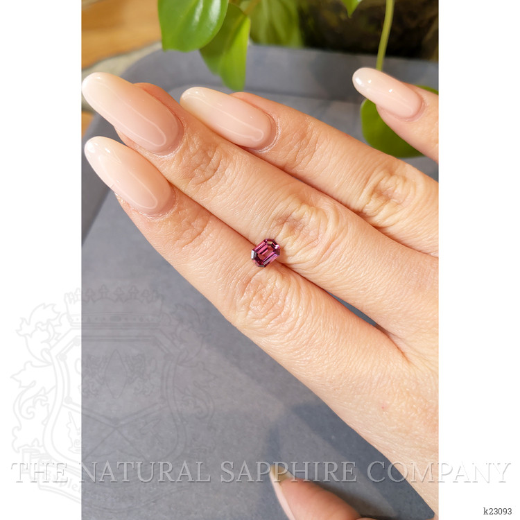 0.85 Ct. Reddish Pink Spinel from Burma (Myanmar)