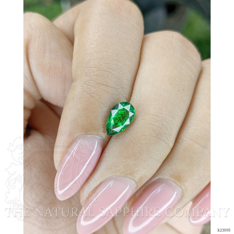 1.00 Ct. Tsavorite Garnet from Tanzania