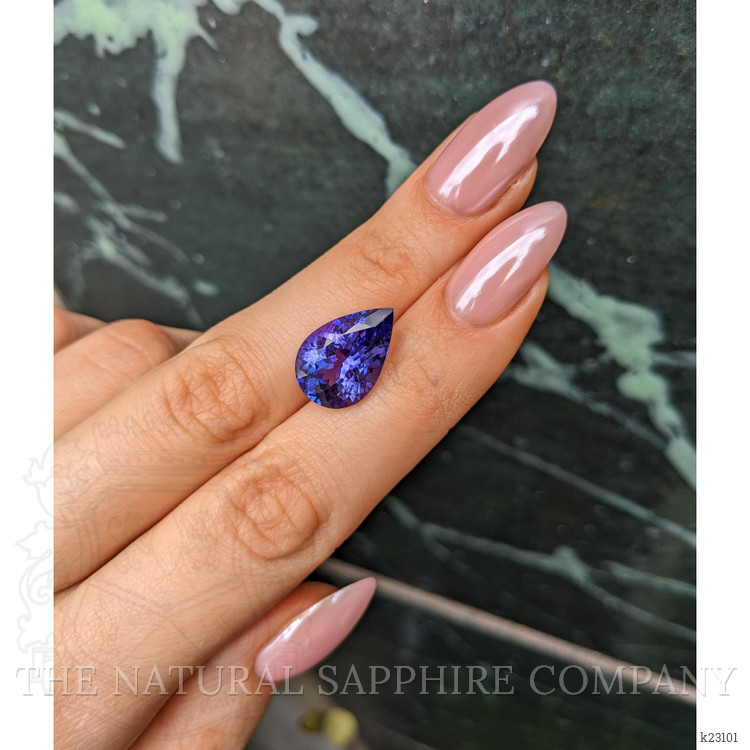 8.44 Ct. Violet Tanzanite from Tanzania