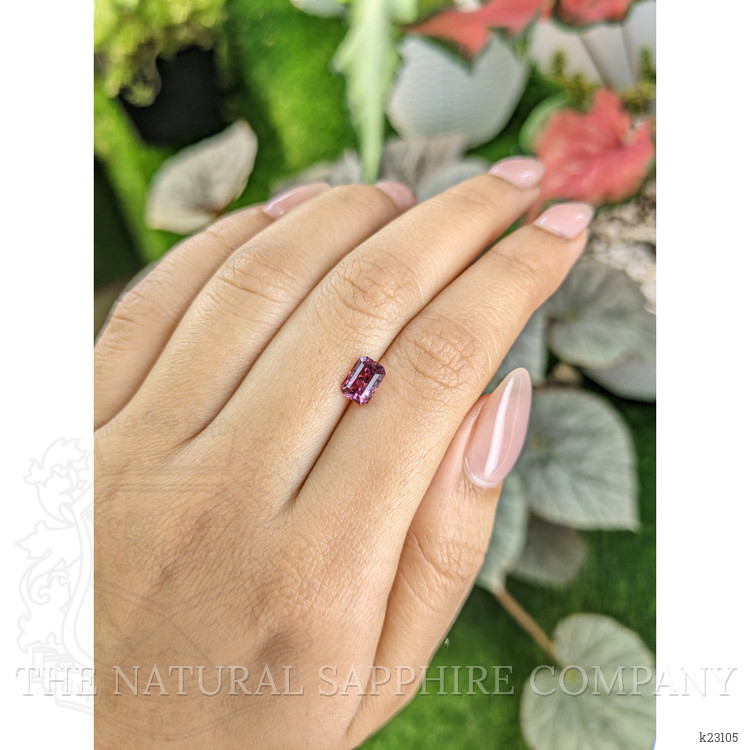 1.31 Ct. Purplish Pink Spinel from Ceylon (Sri Lanka)