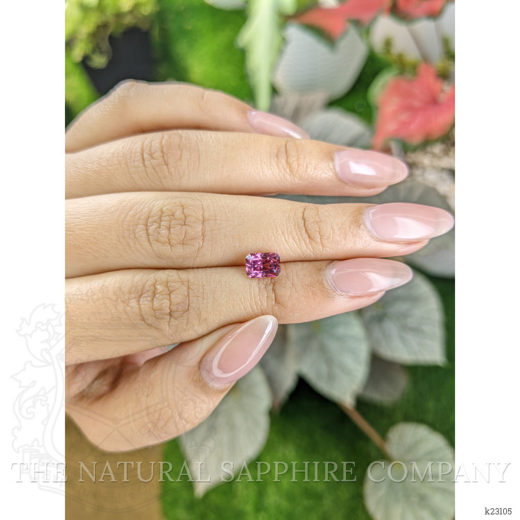 1.31 Ct. Purplish Pink Spinel from Ceylon (Sri Lanka)