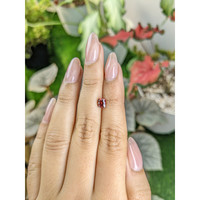 0.89 Ct. Garnet from Ceylon (Sri Lanka) Life Style
