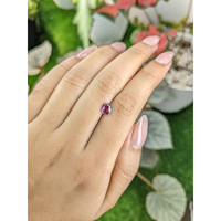 0.73 Ct. Garnet from Ceylon (Sri Lanka) Life Style