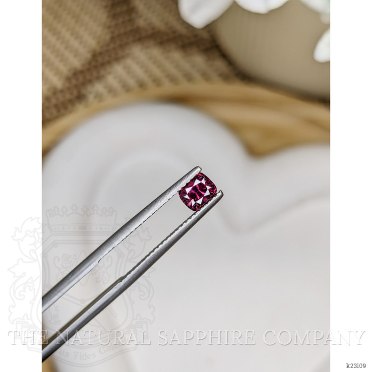 0.71 Ct. Pinkish Purple Garnet from Ceylon (Sri Lanka)